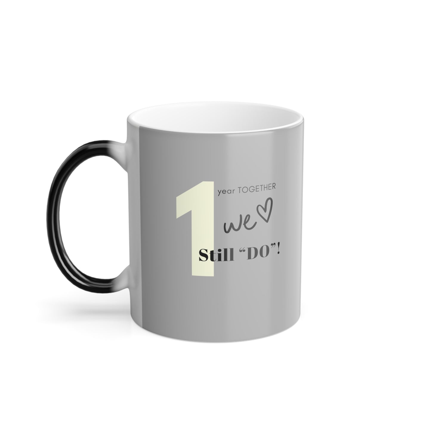 1 Year Anniversary Color Morphing Mug, 11oz