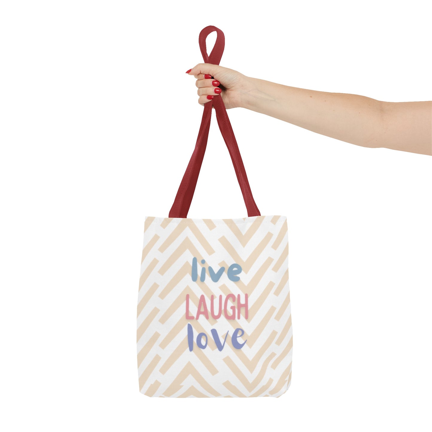 live laugh love Tote Bag