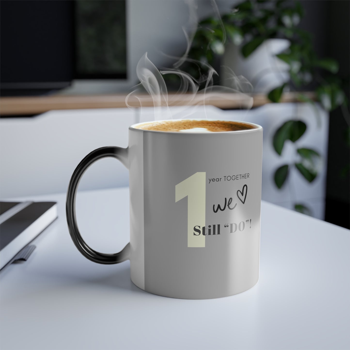 1 Year Anniversary Color Morphing Mug, 11oz