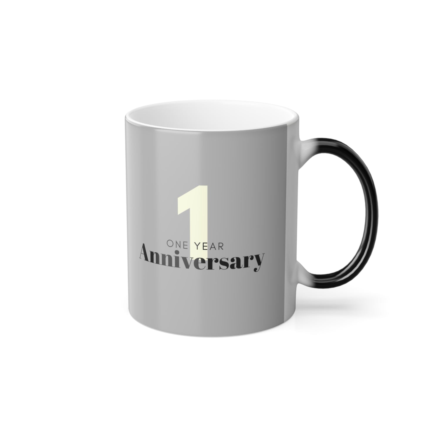 1 Year Anniversary Color Morphing Mug, 11oz