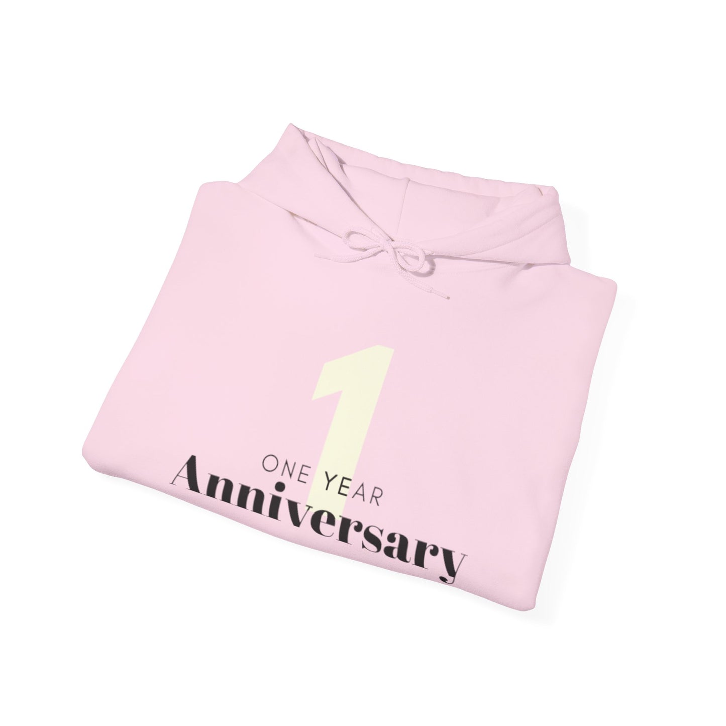 1-Year Anniversary Couple Hooded Sweater - Perfect Gift Idea